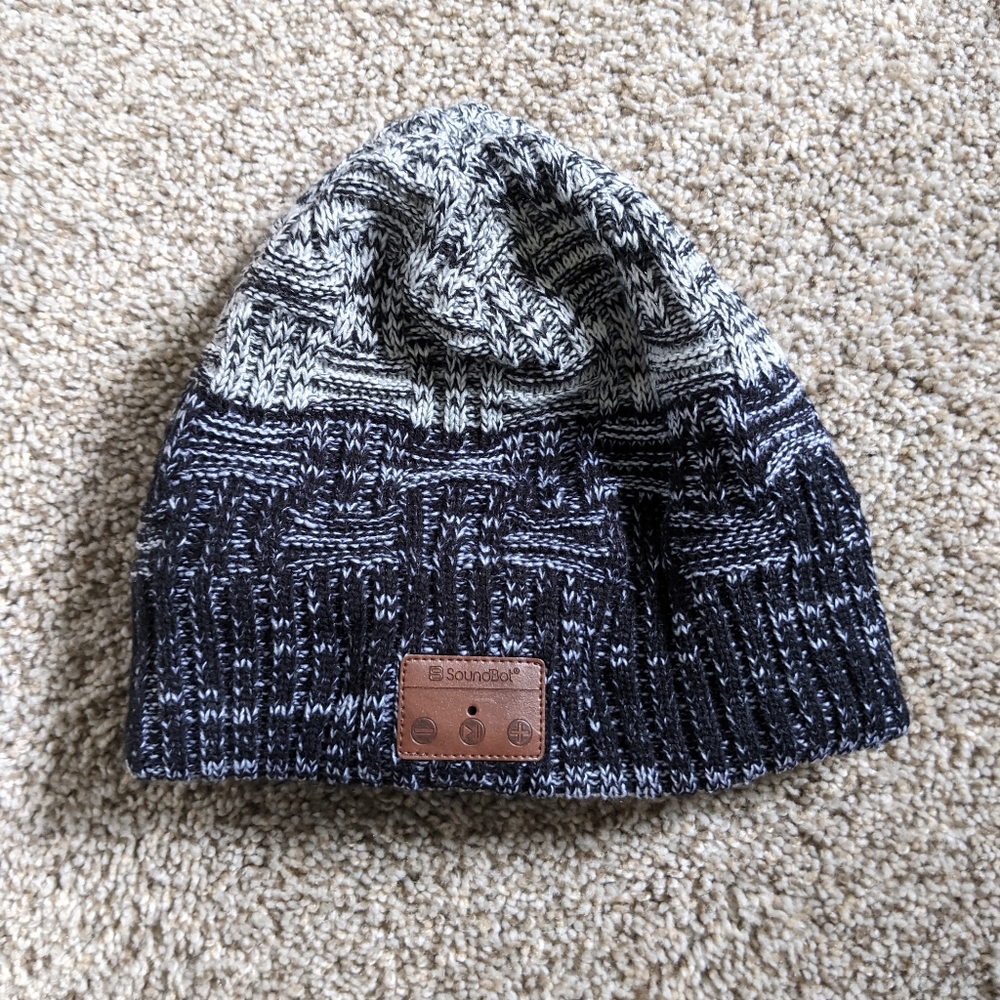 Grey Soundbot Beenie